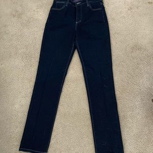 NYDJ straight leg jeans, size 6